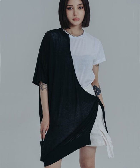 Layered Bicolor Top